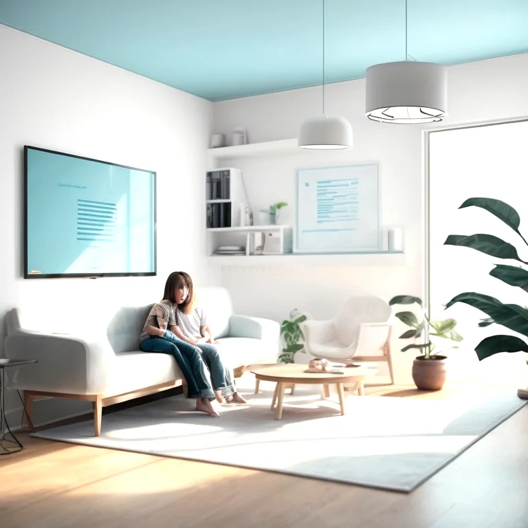 Visualisierung von Raumluftzirkulation